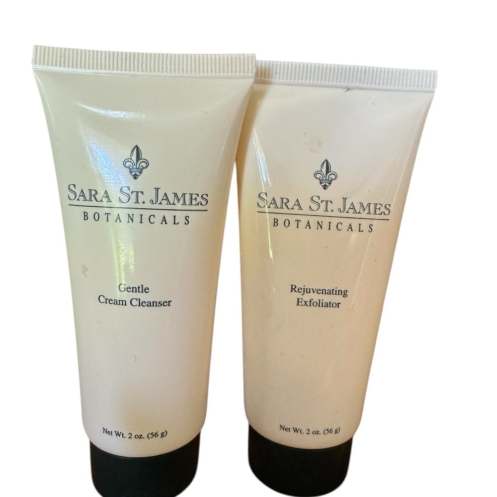 5/$25 NWT Cream Cleanser and Exfoliator Set - Travel Size 2oz each